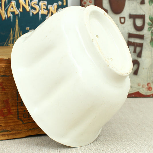 Kitchenalia - a late 19th century Copeland white ironstone jelly mould or savory fish mould