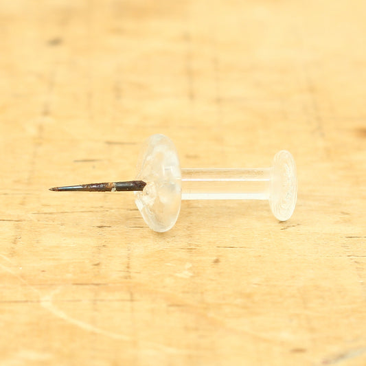 Photography Interest - a set of twelve "Primus" glass headed push pins, for photography purposes, boxed