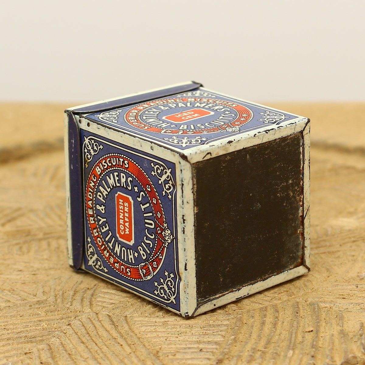 Advertising - a Huntley & Palmers biscuits miniature sample tin