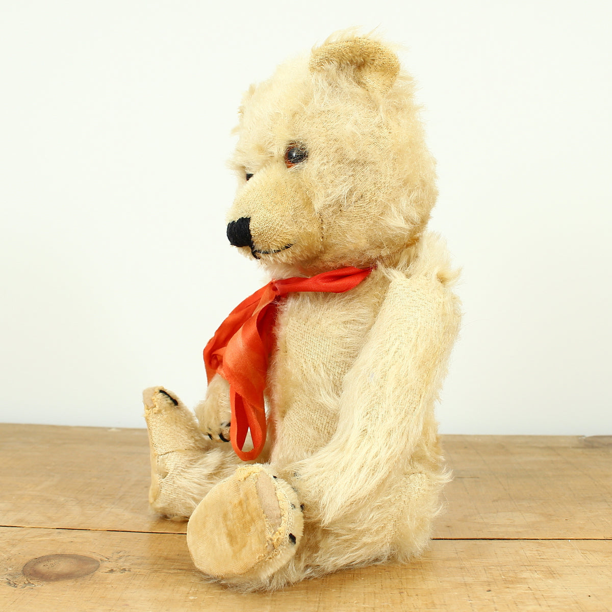 Toys & Juvenalia - a 1950's Chiltern Ting-A-Ling jointed golden mohair teddy bear, affectionately named Brian