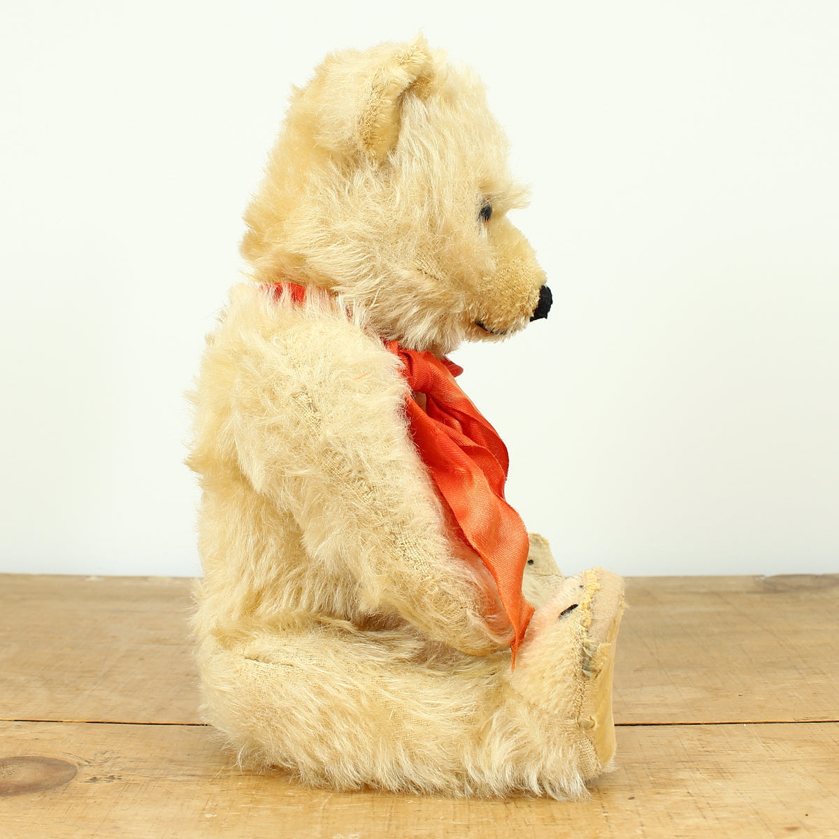 Toys & Juvenalia - a 1950's Chiltern Ting-A-Ling jointed golden mohair teddy bear, affectionately named Brian