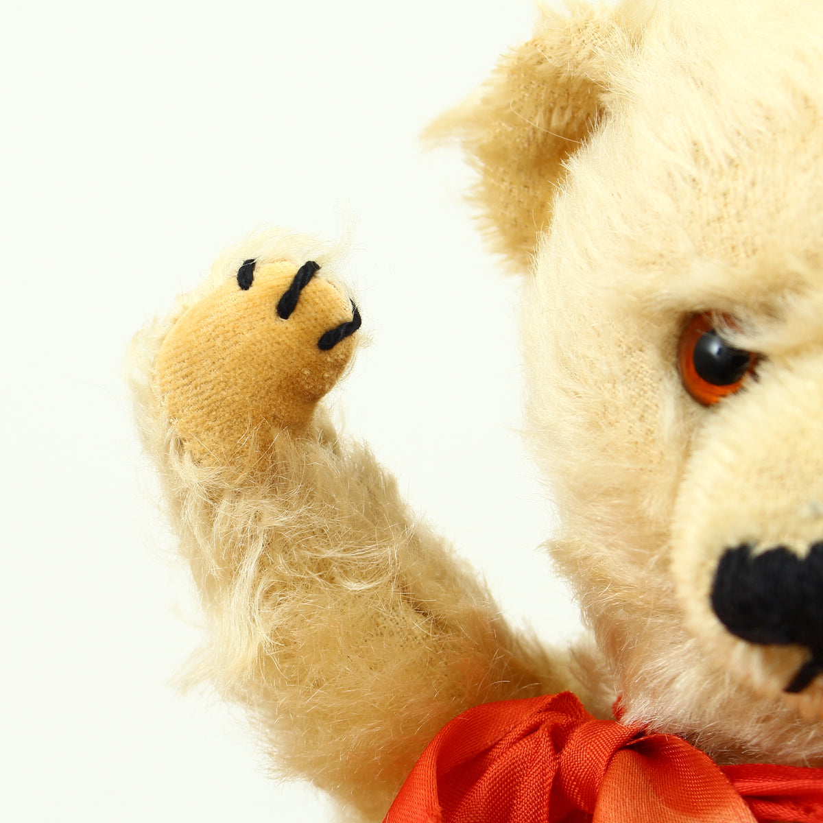 Toys & Juvenalia - a 1950's Chiltern Ting-A-Ling jointed golden mohair teddy bear, affectionately named Brian