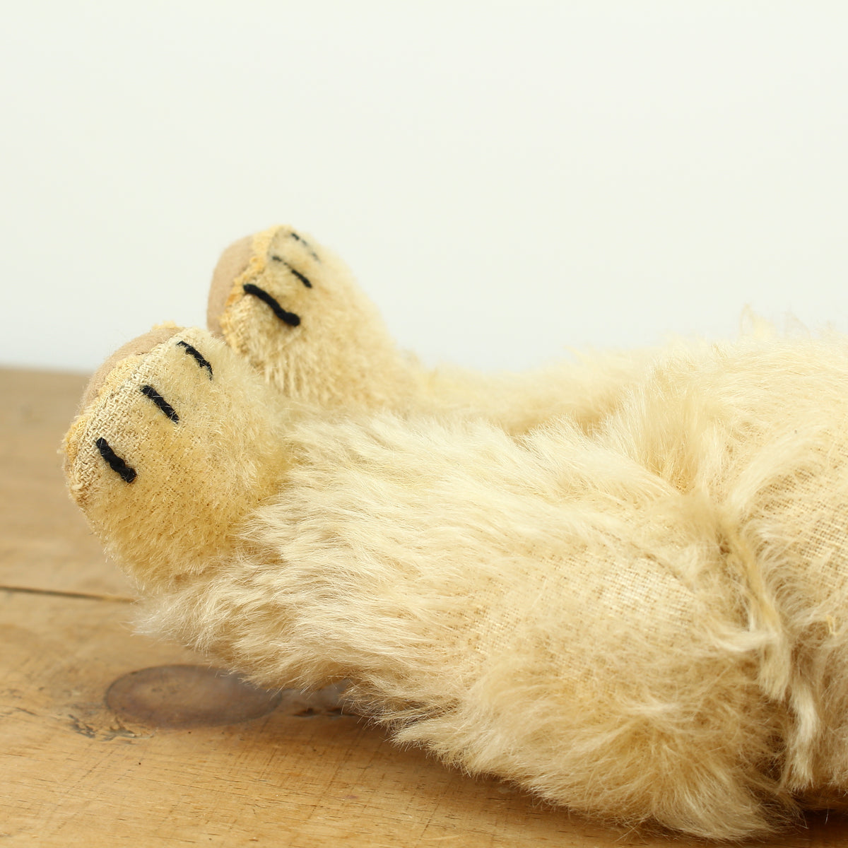 Toys & Juvenalia - a 1950's Chiltern Ting-A-Ling jointed golden mohair teddy bear, affectionately named Brian