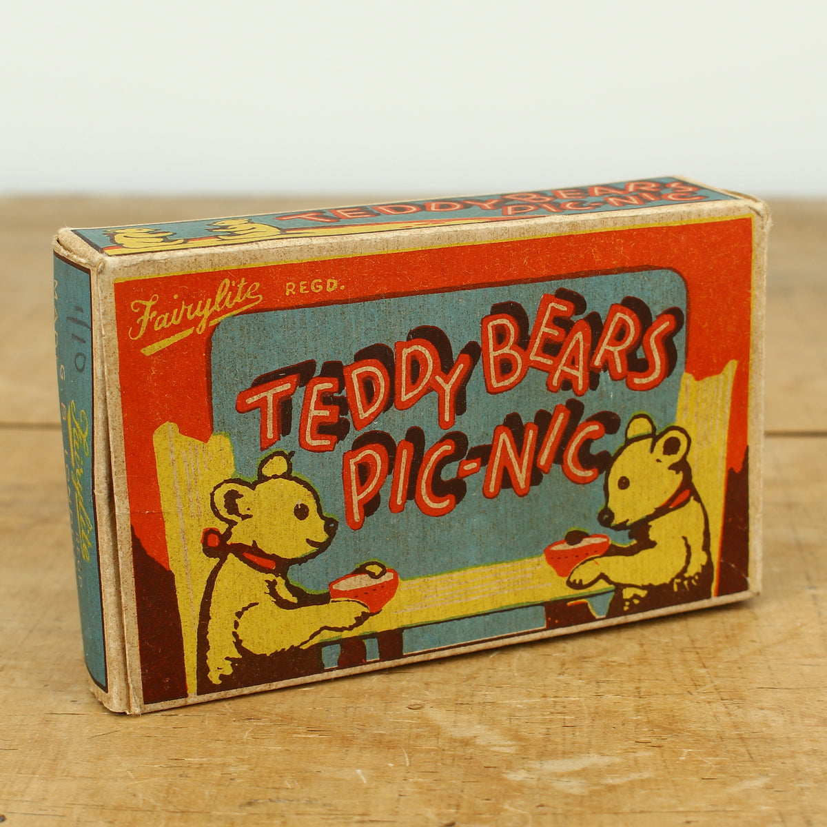 Toys & Juvenalia - a Fairylite Teddy Bears Pic-Nic toy set, boxed