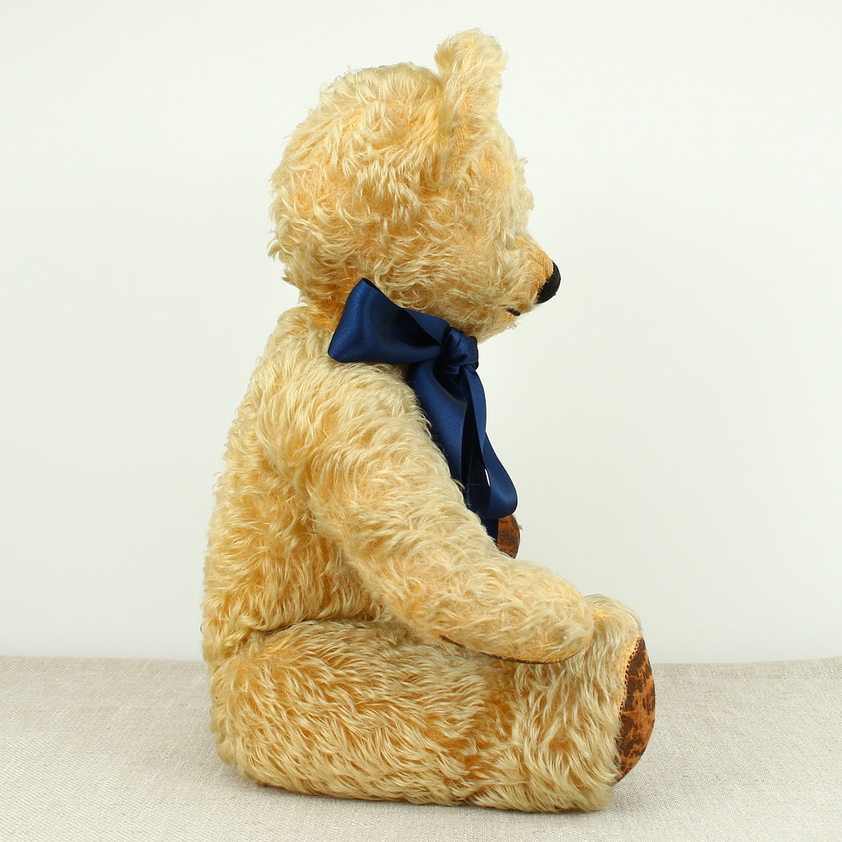 Toys & Juvenalia - a large Chad Valley jointed golden mohair teddy bear, affectionately named Hugo