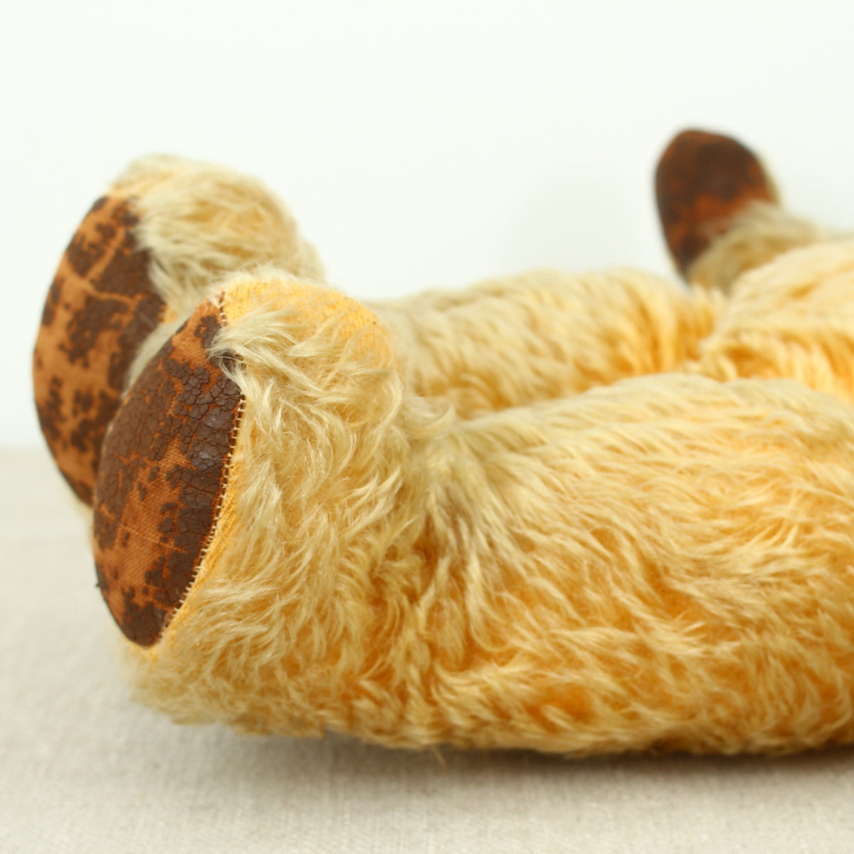 Toys & Juvenalia - a large Chad Valley jointed golden mohair teddy bear, affectionately named Hugo