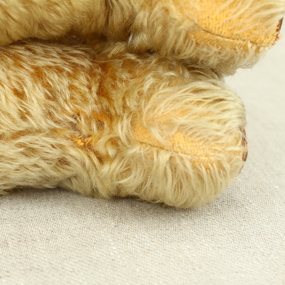Toys & Juvenalia - a large Chad Valley jointed golden mohair teddy bear, affectionately named Hugo