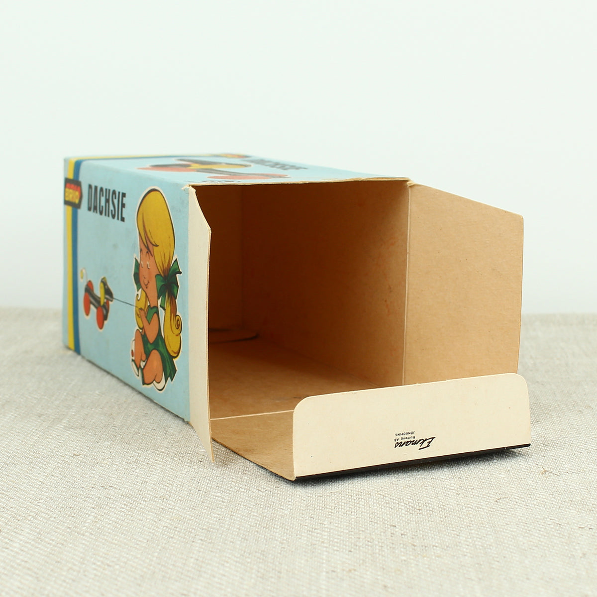 Toys & Juvenalia - a Brio (Sweden) novelty Dachsie (Dachsund/Sausage Dog) wooden pull-along toy, No.31120, boxed