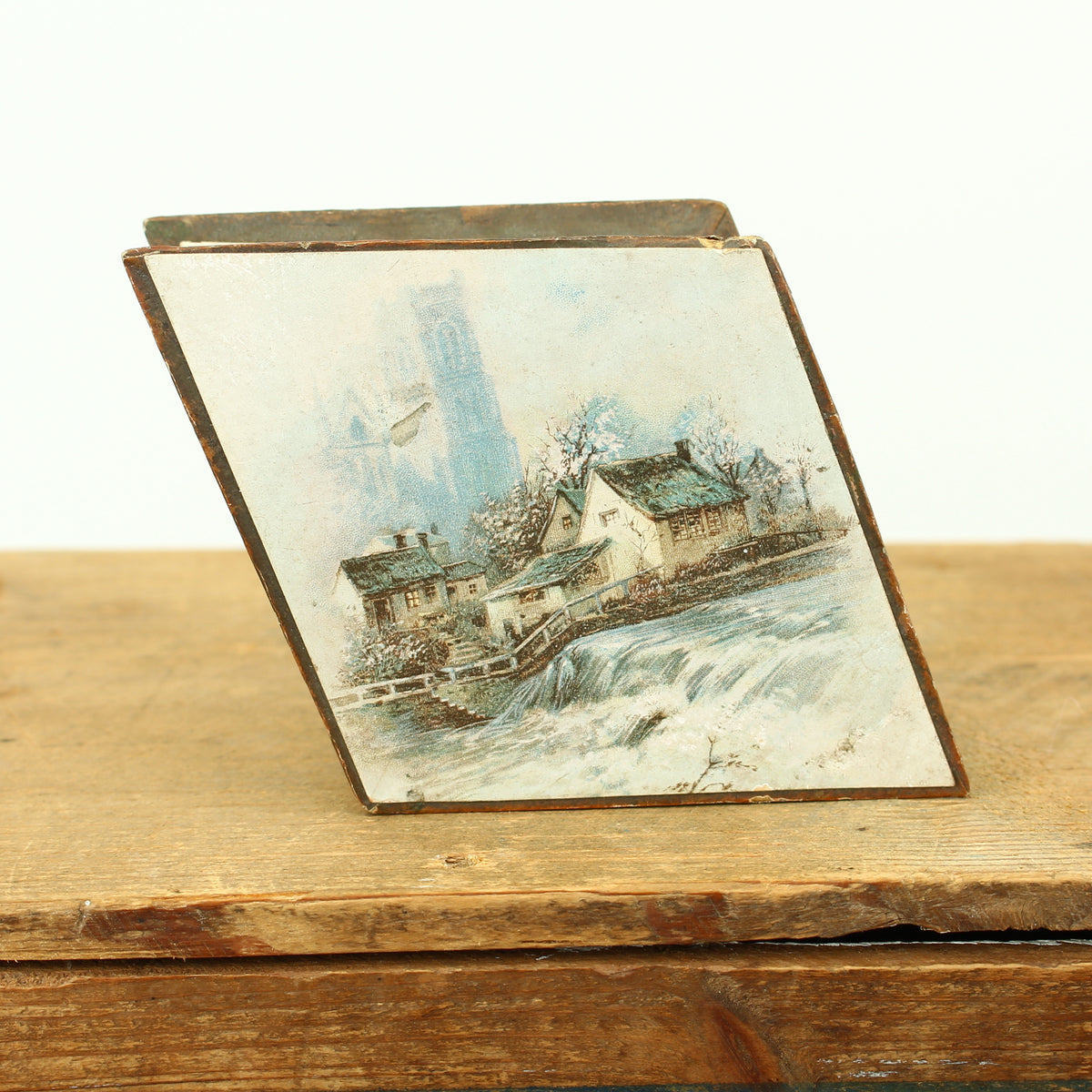 Advertising, Confectionery Interest - a late 19th century or early 20th century Fry's chocolate cardboard box