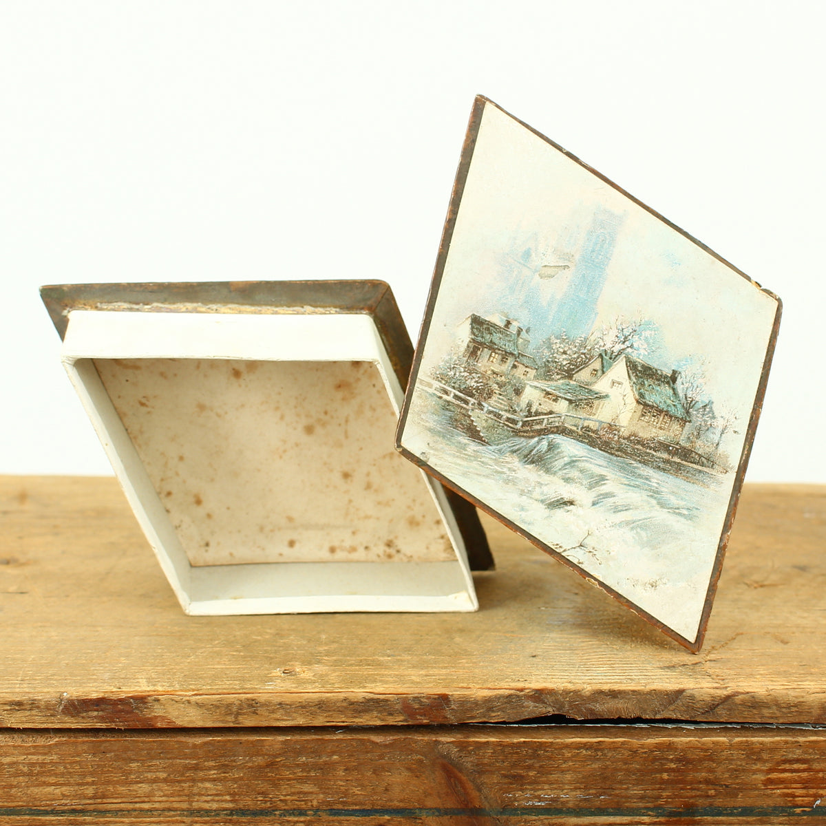 Advertising, Confectionery Interest - a late 19th century or early 20th century Fry's chocolate cardboard box