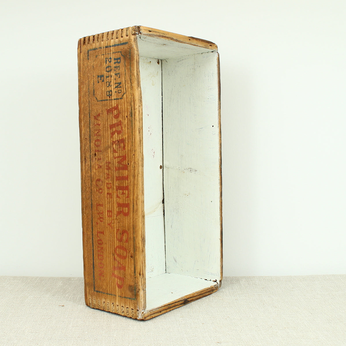 Advertising - a vintage rectangular shaped advertising crate, manufactured for Vinolia Co. Ltd., London