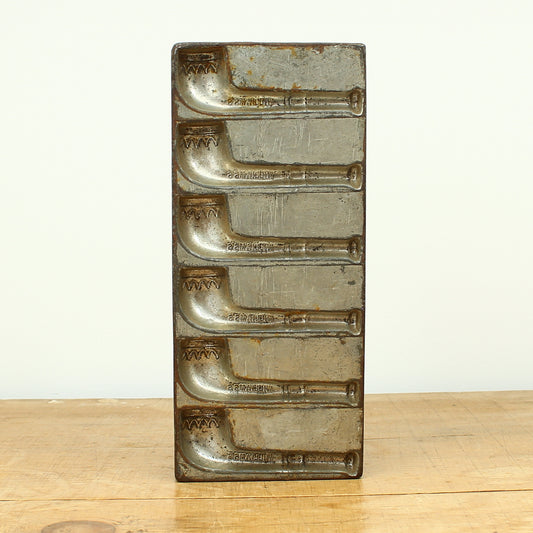 Advertising, Confectionery & Industrial Interest - an early 20th century rounded rectangular shaped confectionery factory mould