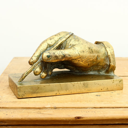Zsigmond Kisfaludi Strobl (Hungarian Sculptor, 1884–1975), bronze desk sculpture