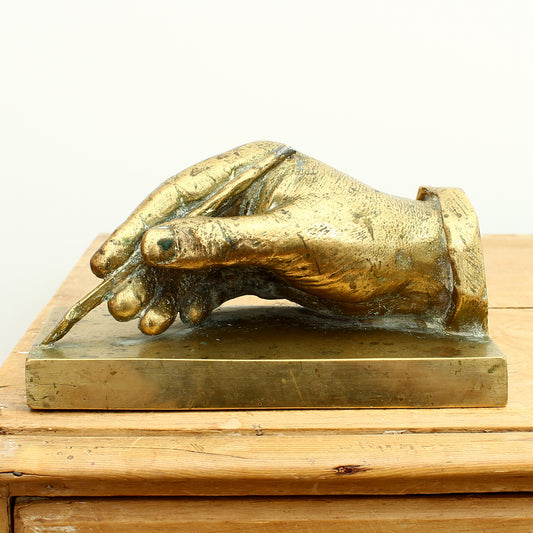 Zsigmond Kisfaludi Strobl (Hungarian Sculptor, 1884–1975), bronze desk sculpture