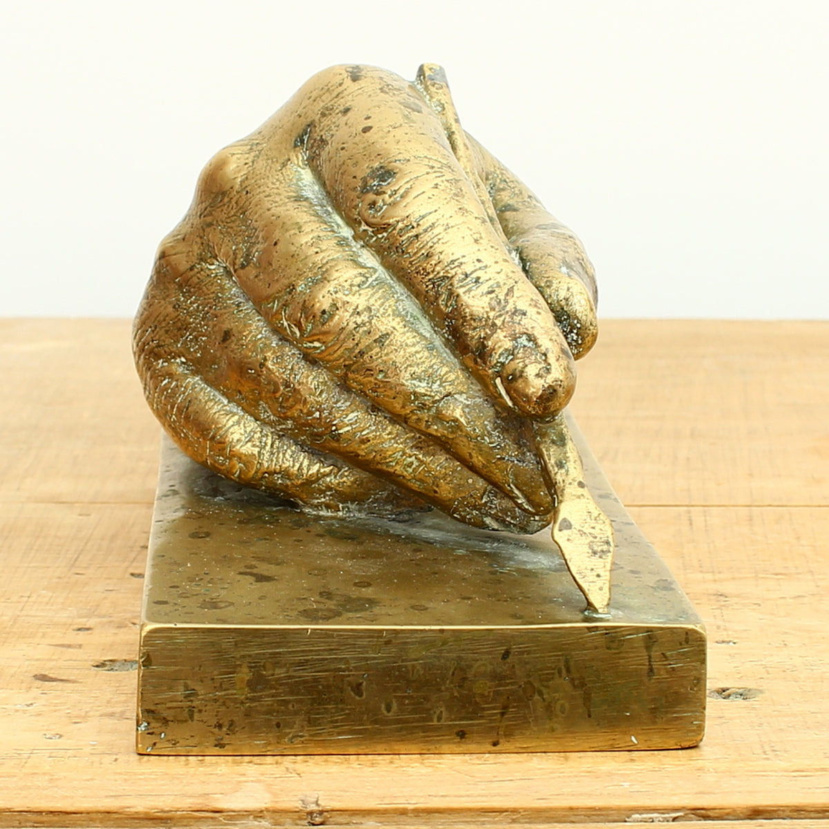 Zsigmond Kisfaludi Strobl (Hungarian Sculptor, 1884–1975), bronze desk sculpture