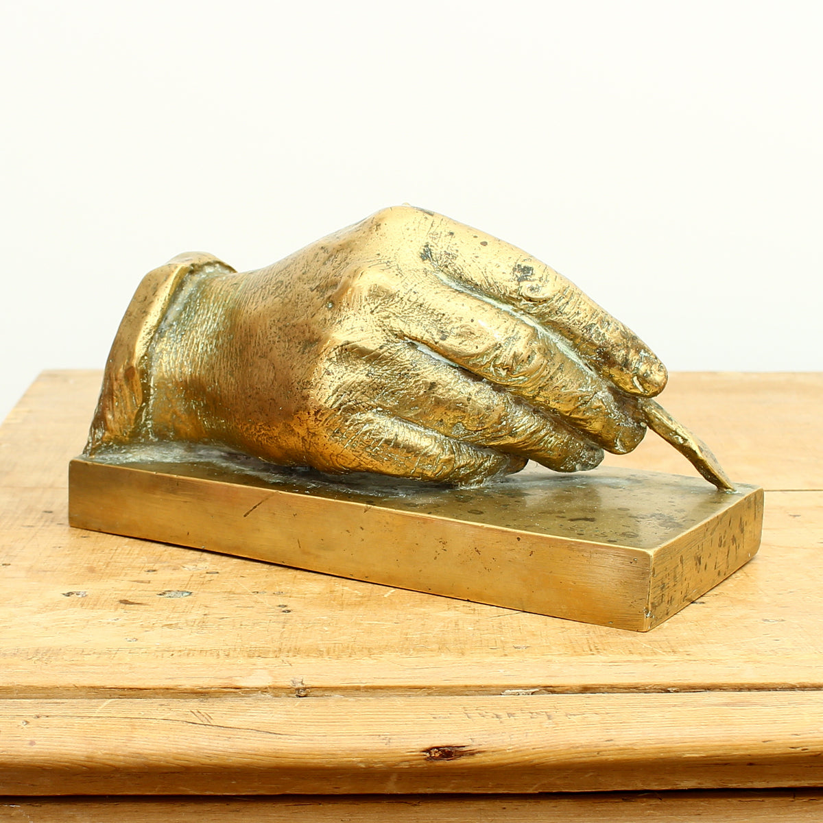 Zsigmond Kisfaludi Strobl (Hungarian Sculptor, 1884–1975), bronze desk sculpture