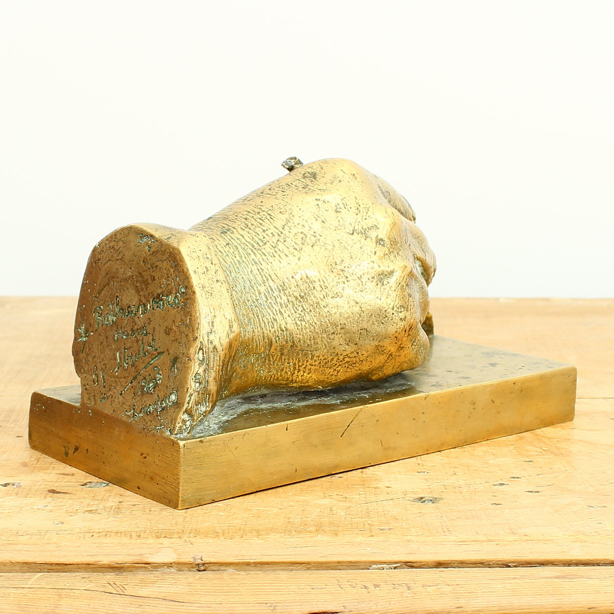 Zsigmond Kisfaludi Strobl (Hungarian Sculptor, 1884–1975), bronze desk sculpture
