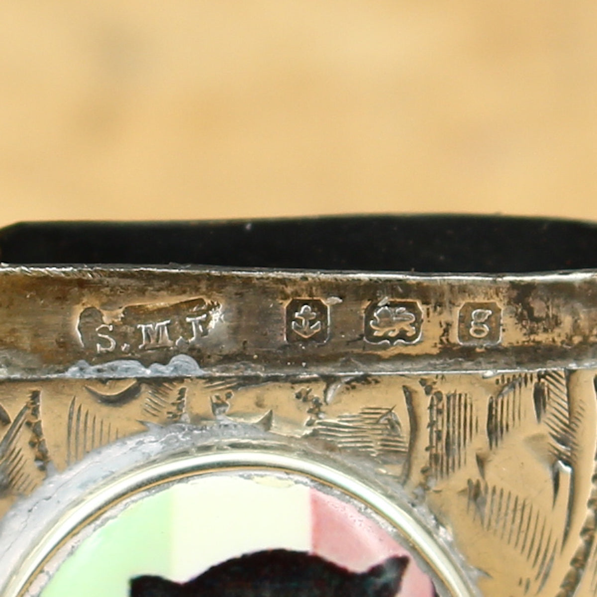 Social History, Suffragette Interest - an Edwardian silver rounded rectangular vesta case