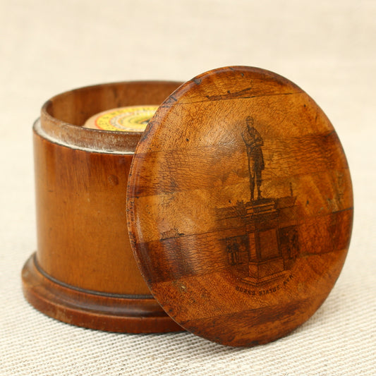 Treen - a Scottish Mauchline circular string box