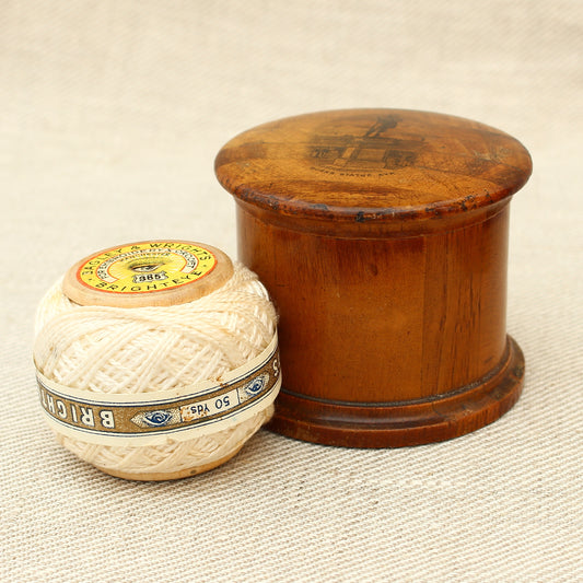 Treen - a Scottish Mauchline circular string box