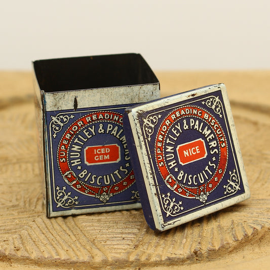 Advertising - a Huntley & Palmers biscuits miniature sample tin