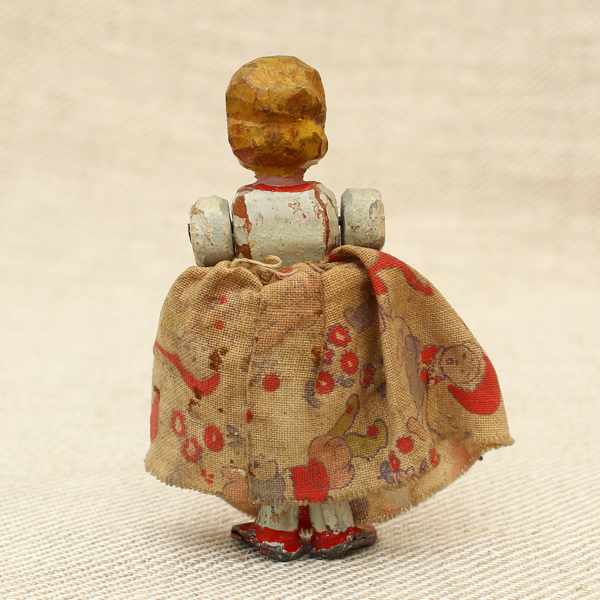 Inspired by the Charles Lutwidge Dodgson (Lewis Carroll) works of Alice's Adventures in Wonderland and Through the Looking-Glass - an Edwardian Folk Art doll based on the titular character Alice